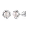 Gabriel & Co. 925 Sterling Silver Pearl Stud Earrings