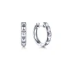 Outlet Gabriel & Co. 925 Sterling Silver Pyramid Huggie Earrings