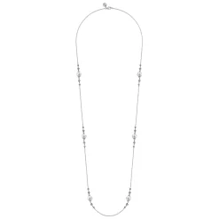 Discount Gabriel & Co. 925 Sterling Silver Round Pearl Bujukan Necklace