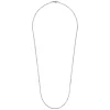 Sale Gabriel & Co. 925 Sterling Silver Solid Paper Clip Chain Necklace