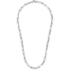 Discount Gabriel & Co. 925 Sterling Silver Solid Paper Clip Chain Necklace