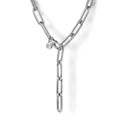 Outlet Gabriel & Co. 925 Sterling Silver Y Chain Necklace