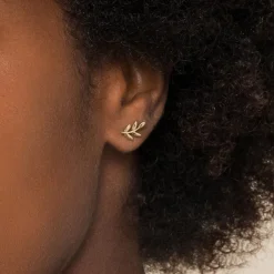 New Gabriel & Co. Stud Earrings 14K Yellow Gold