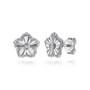 Online Gabriel & Co. Stud Earrings 925 Sterling Silver Diamond 0.03ct Bujukan