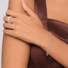 Discount Gabriel & Co. Tennis Bracelet 14K White Gold Diamond 1ct