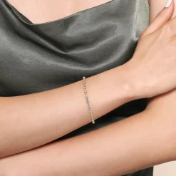 Sale Gabriel & Co. Tennis Bracelet 14K Yellow Gold Diamond 1.5ct