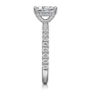 Online Gabriel & Co. Ulani - 14K White Gold Emerald Cut Diamond Engagement Ring