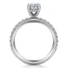 Online Gabriel & Co. Ulani - 14K White Gold Oval Diamond Engagement Ring