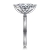 Gabriel & Co. Unite - 14K White Gold Marquise Shape Solitaire Diamond Engagement Ring