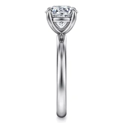 Hot Gabriel & Co. Unite - 14K White Gold Round Solitaire Diamond Engagement Ring