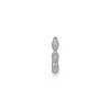 Outlet Gabriel & Co. Vintage Inspired 14K White Gold 13.5MM Diamond Single Ear Cuff