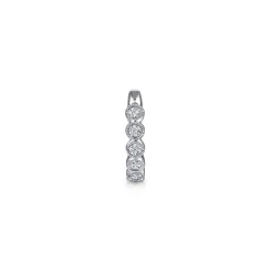 Sale Gabriel & Co. Vintage 14K White Gold 15mm Diamond Ear Cuff