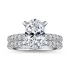 Best Gabriel & Co. Wallis - 14K Yellow Gold Oval Diamond Engagement Ring