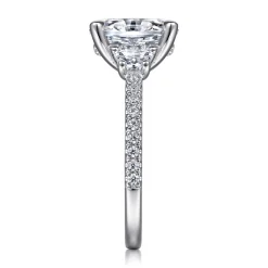 Sale Gabriel & Co. Wilda - 14K White Gold Diamond Engagement Ring