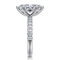 Gabriel & Co. Winslow - 14K White Gold Marquise Shape Diamond Engagement Ring
