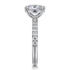Clearance Gabriel & Co. Winslow - 18K White Gold Oval Diamond Engagement Ring