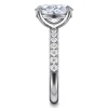 Best Gabriel & Co. Winslow - 14K White Gold Oval Diamond Engagement Ring
