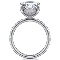 Online Gabriel & Co. Winslow - 14K White Gold Pear Shape Diamond Engagement Ring