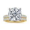 Discount Gabriel & Co. Winslow - 14K White-Yellow Gold Round Diamond Engagement Ring