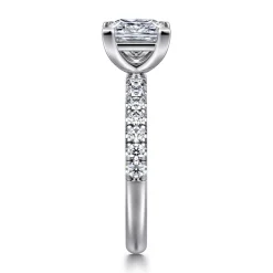 Hot Gabriel & Co. Winslow - Platinum Princess Cut Diamond Engagement Ring