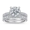 Best Gabriel & Co. Yelena - 14K White Gold Diamond Engagement Ring