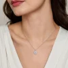 Online Gabriel & Co. Zodiac - 925 Sterling Silver Diamond Bujukan Cancer Jun 21 - Jul 22 Zodiac Pendant Necklace